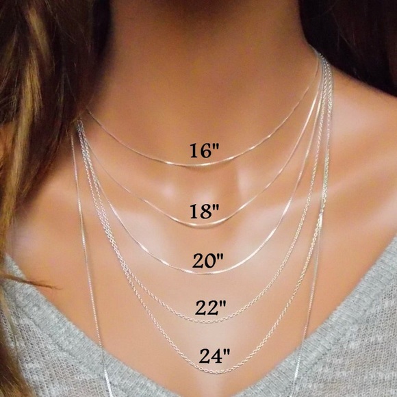 Herringbone Chain Necklace - Picture 4 of 4
